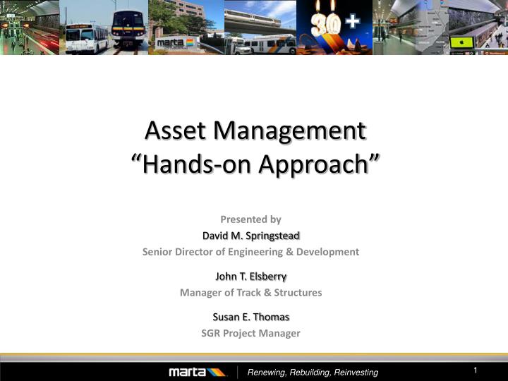 asset management hands on approach