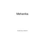 Mehanika - slide 1