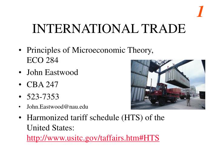 international trade