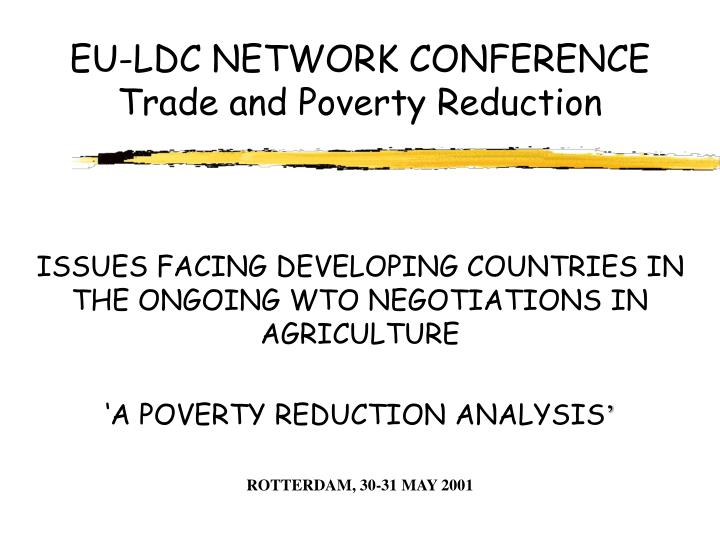 eu ldc network conference trade and poverty reduction