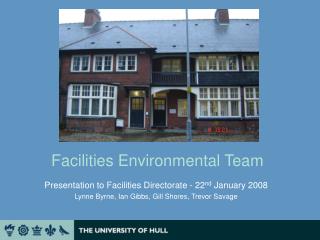 Facilities Environmental Team