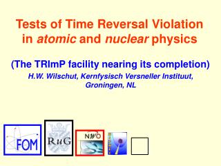 Tests of Time Reversal Violation in atomic and nuclear physics
