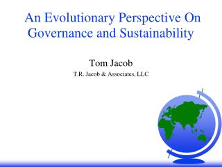 An Evolutionary Perspective On Governance and Sustainability