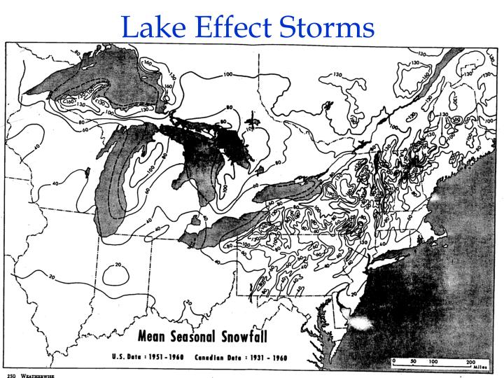 lake effect storms