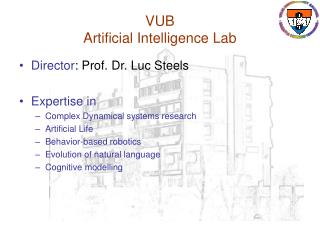 VUB Artificial Intelligence Lab