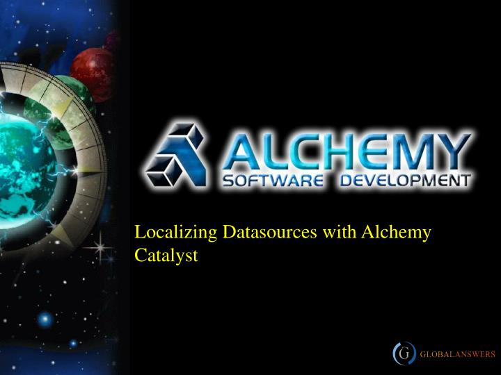 localizing datasources with alchemy catalyst