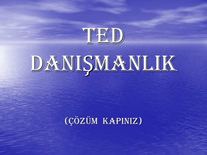 ted dani manlik