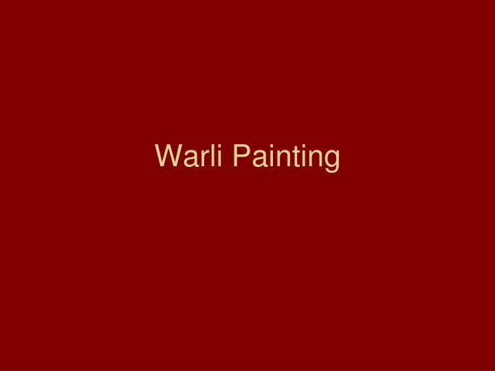 warli painting