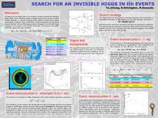 SEARCH FOR AN INVISIBLE HIGGS IN tth EVENTS