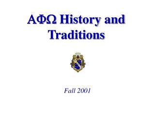 AFW History and Traditions