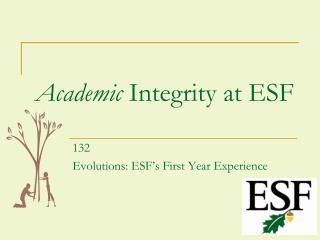 Academic Integrity at ESF