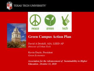 peace green tech Green Campus Action Plan