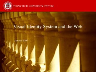Visual Identity System and the Web