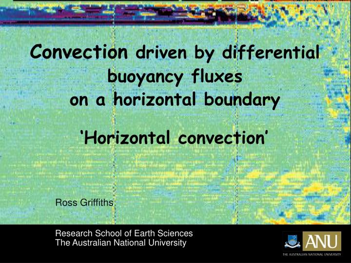 convection driven by differential buoyancy fluxes on a horizontal boundary