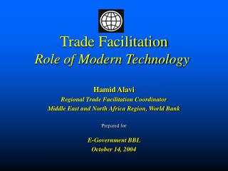 Trade Facilitation Role of Modern Technology