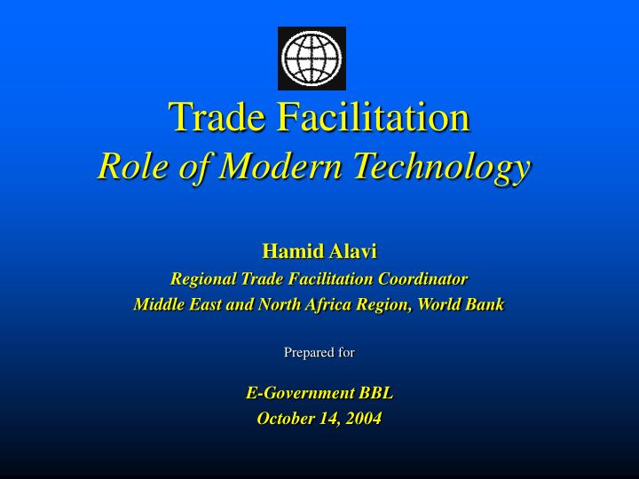 trade facilitation role of modern technology