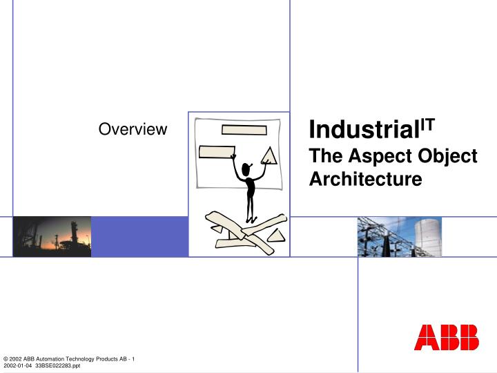 industrial it the aspect object architecture