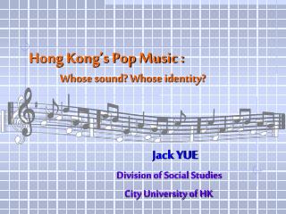 hong kong s pop music whose sound whose identity