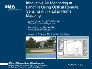 Innovative Air Monitoring at Landfills Using Optical Remote Sensing with Radial Plume Mapping