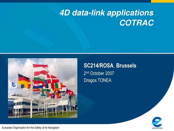 4d data link applications cotrac