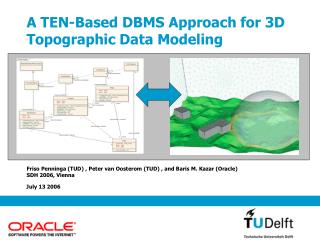 A TEN-Based DBMS Approach for 3D Topographic Data Modeling