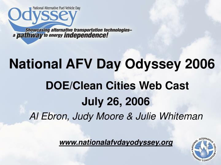 national afv day odyssey 2006
