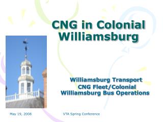 CNG in Colonial Williamsburg