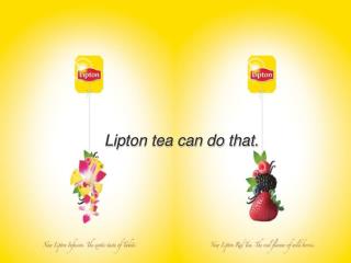Lipton tea can do that.