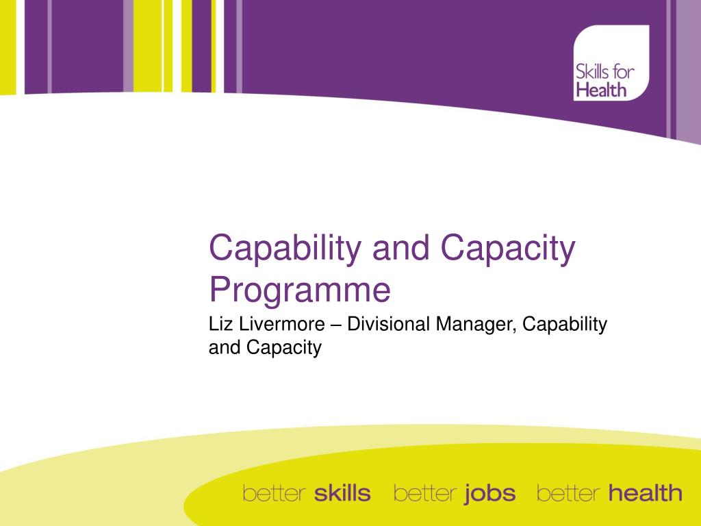 PPT - Capability and Capacity Programme PowerPoint Presentation, free ...