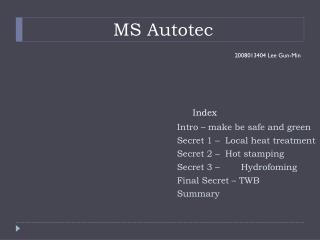 MS Autotec