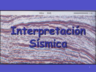 interpretaci n s smica