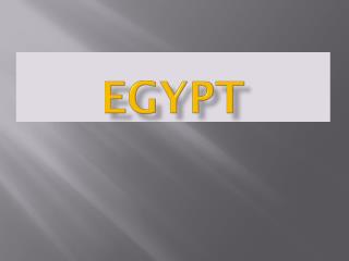 egypt