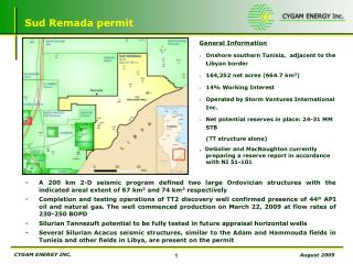 Sud Remada permit