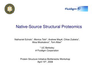 Native-Source Structural Proteomics