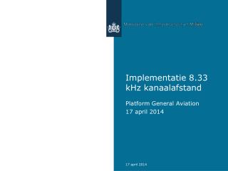 implementatie 8 33 khz kanaalafstand