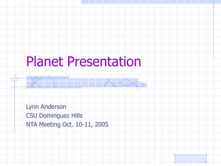 planet presentation
