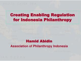 Creating Enabling Regulation for Indonesia Philanthropy