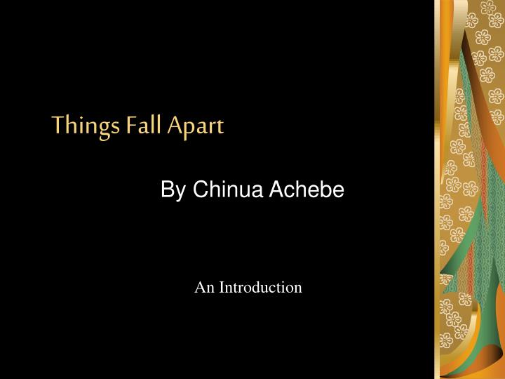 things fall apart