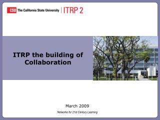 ITRP the building of Collaboration