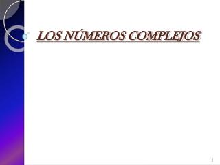 los n meros complejos