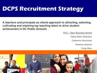 DCPS Recruitment Strategy