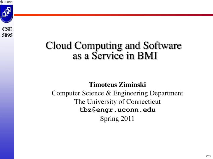 cloud computing and software as a service in bmi
