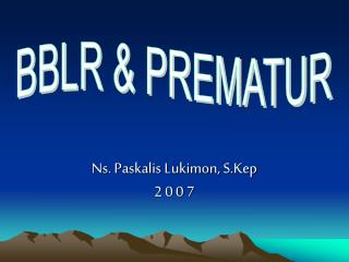 ns paskalis lukimon s kep 2 0 0 7