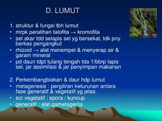 d lumut