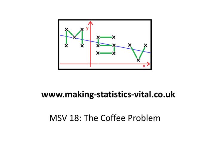 msv 18 the coffee problem
