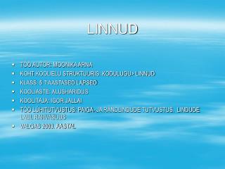 linnud