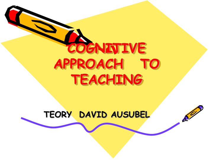 cognitive approach to teaching