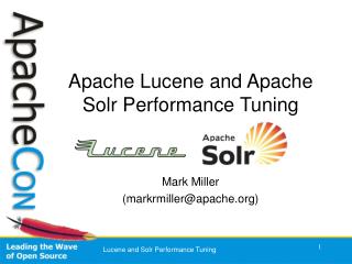Apache Lucene and Apache Solr Performance Tuning