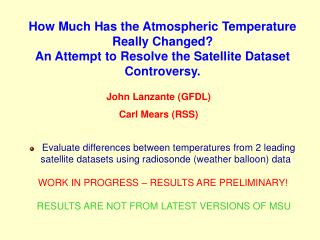 How Much Has the Atmospheric Temperature Really Changed?