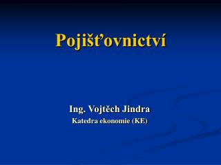 poji ovnictv